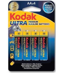 KODAK ULTRA ALKALIN KALEM PIL AA 4 LU