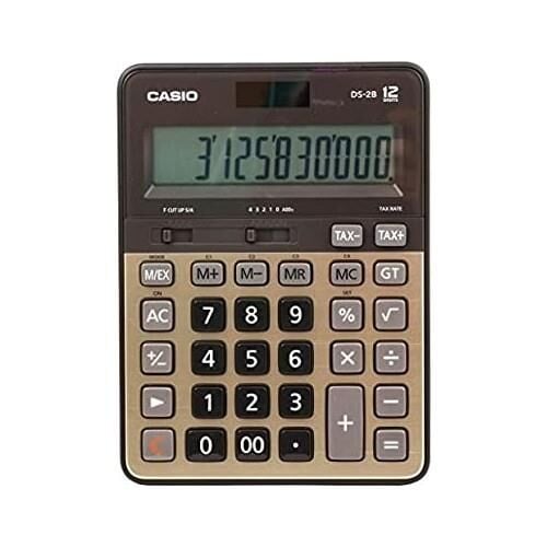CASIO HESAP MAKINESI MASA USTU DS-2B-GB (12 HANE)