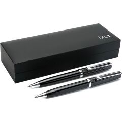 INOXCROM ELEGANCE BLACK DOLMAKALEM+TUKENMEZ SET