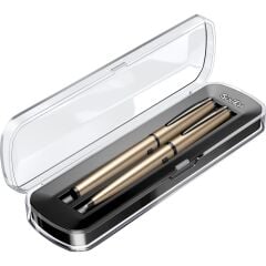 SCRIKSS DOLMAKALEM + TUKENMEZ KALEM SATEN GRI 78MB