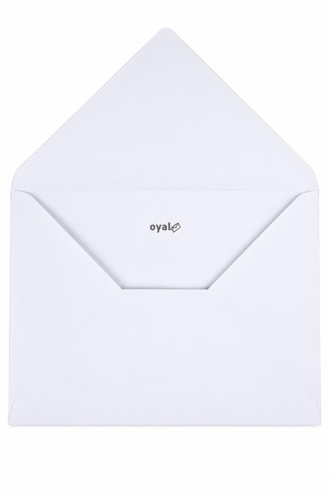 OYAL ZARF DAVETIYE 140x200 110gr  BEYAZ 25 LI