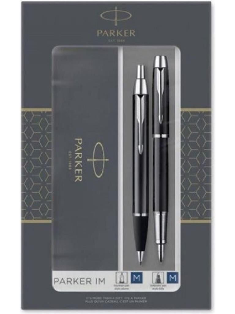 PARKER DOLMA KALEM  ROLLER KALEM IM CT 2 LI SET
