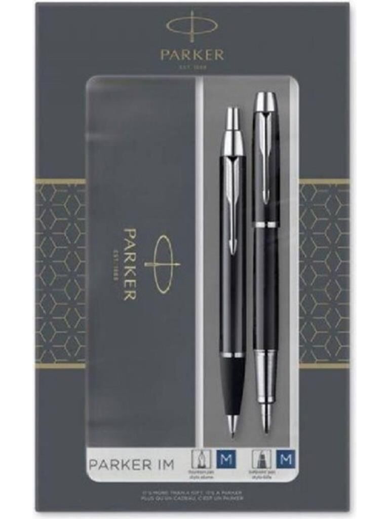 PARKER DOLMA KALEM  ROLLER KALEM IM CT 2 LI SET