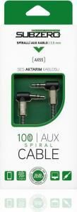 SUBZERO AX55 1MT SPIRALLI AUX KABLO