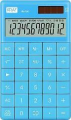 KRAF HESAP MAKINESI MASAUSTU 12HANE HM-180BL MAVI