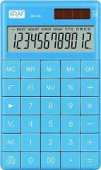 KRAF HESAP MAKINESI MASAUSTU 12HANE HM-180BL MAVI