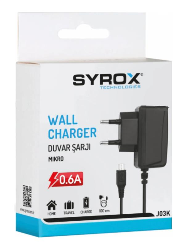SYROX SYX-J03K MICRO TRAVEL SARJ CIHAZI