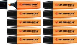 STABILO BOSS FOSFORLU KALEM TURUNCU 10 LU (70/54)