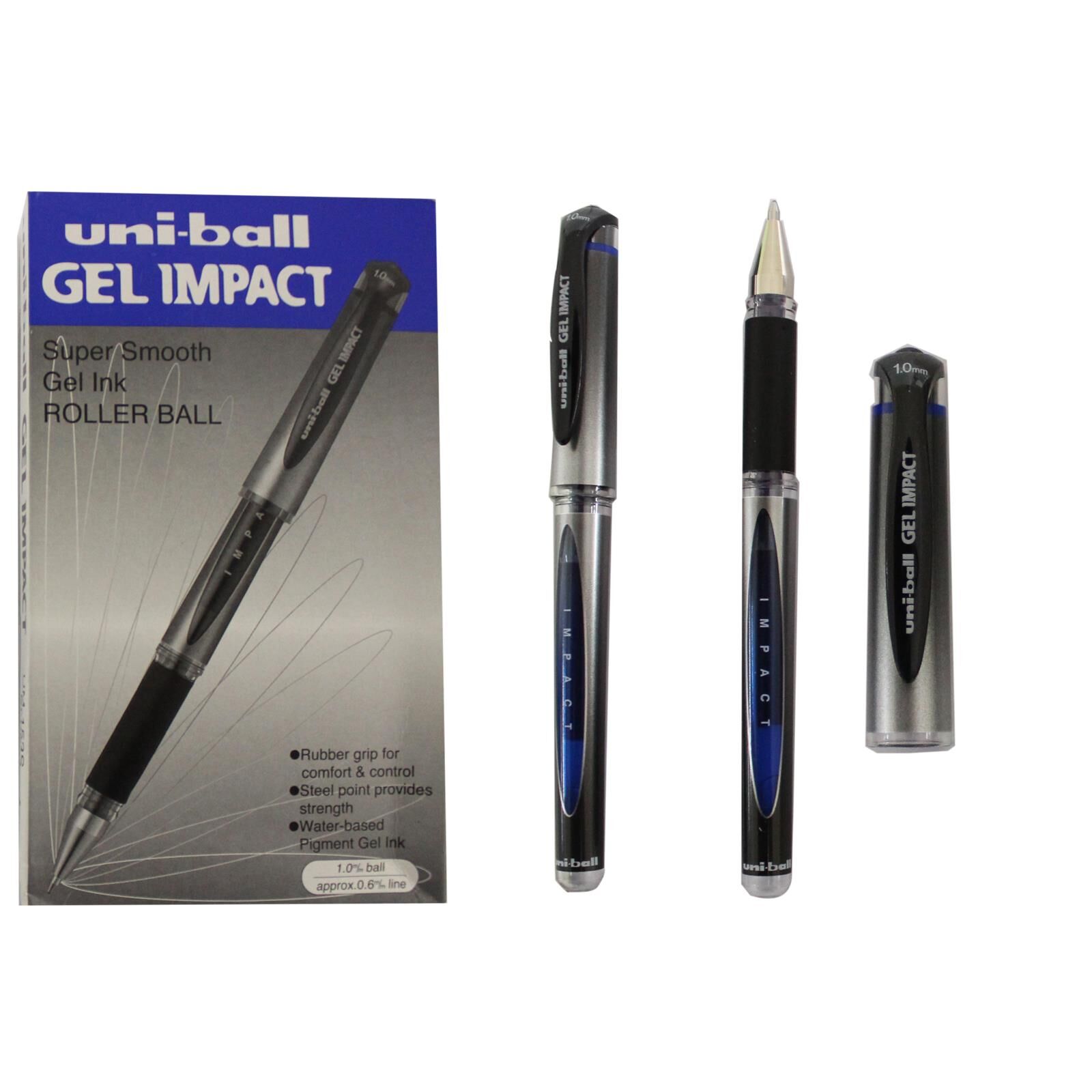 UNIBALL IMZA IMPACT JEL KALEM 1mm MAVI 12LI (153S)