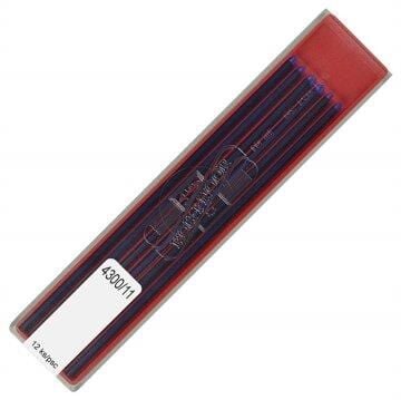 KOHINOOR COLOURED LEADS 2.0-120 BLUE 4300-011004PK