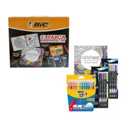 BIC MANDALA BOYAMA - 21 PARCA 501090