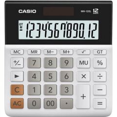 CASIO HESAP MAKINESI MASA USTU MH-12 (12 HANE)