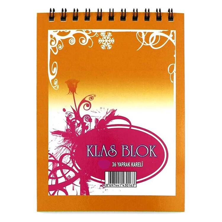 KLAS BLOKNOT KARELI 36 YAPRAK NO:2