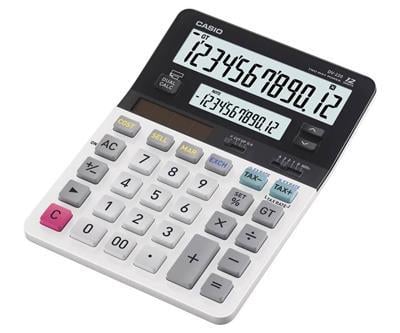 CASIO HESAP MAKINESI  MASA USTU DV-220 CIFT EKRAN