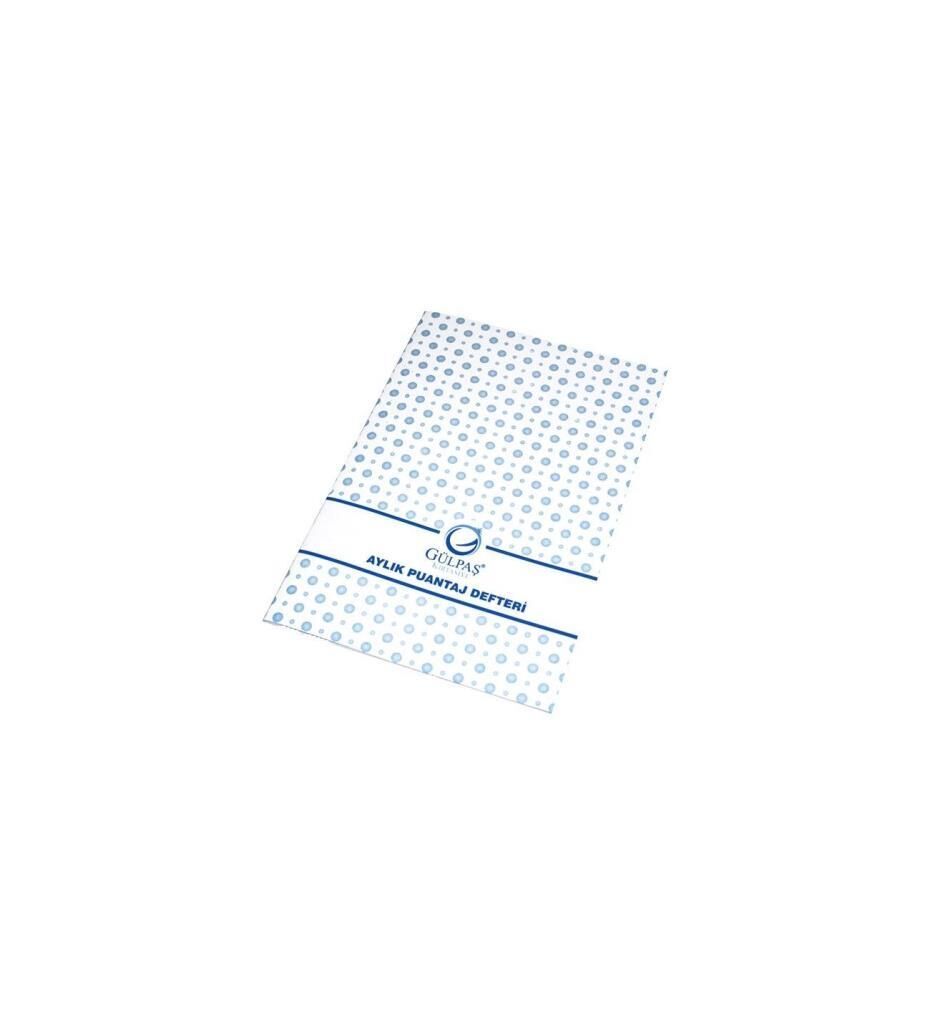 GULPAS AYLIK PUANTAJ BUYUK 12 YAPRAK(126)