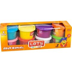 LETS 8 RENK 800gr OYUN HAMURU (8348)