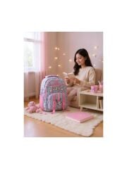 Kuromi Okul Çantası Pembe – Mavi 3218