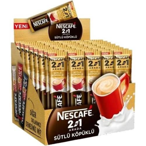 NESTLE NESCAFE 2IN1 ARADA 48LI SUTLU KOPUKLU 1251