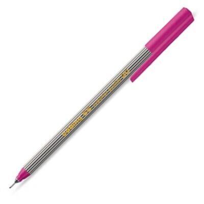 EDDING (55) FINELINER KALEM KOYU PEMBE TEKLI