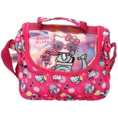 Hello Kitty Termoslu Pembe Beslenme Çantası 3245