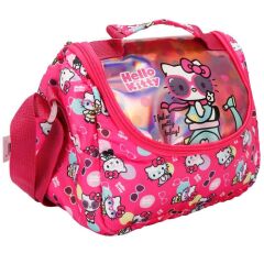 Hello Kitty Termoslu Pembe Beslenme Çantası 3245
