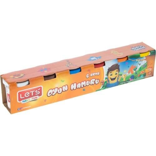 LETS 6 RENK 690gr OYUN HAMURU  (8450)