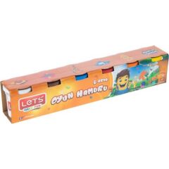 LETS 6 RENK 660gr OYUN HAMURU  (8450)