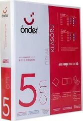 ONDER KLASOR A4 2 D MKN.50mm BEYAZ (2005-5)