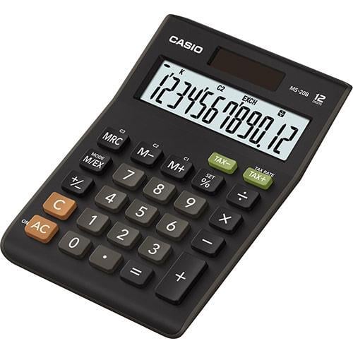 CASIO HESAP MAKINESI  MASA USTU MS-20B (12 HANE)