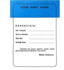 GULPAS DERSE KABUL GEC KAGIDI 100 LU