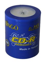 CD-R BINGO 56X 700MB PRINTABLE 100 LU