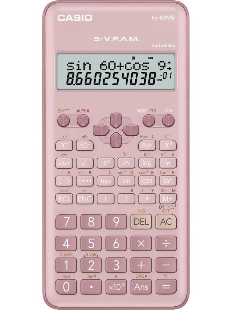 CASIO FX-82MS BILIMSEL FONK H.MAKINESI 2.NESIL PEM