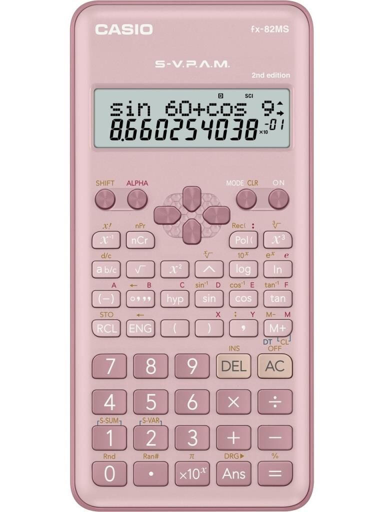 CASIO FX-82MS BILIMSEL FONK H.MAKINESI 2.NESIL PEM