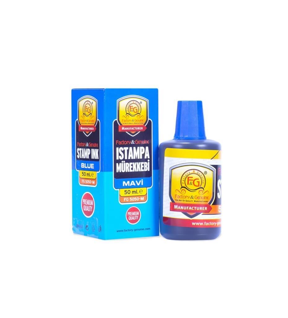 F&G 50ml ISTAMPA MUREKKEBI MAVI