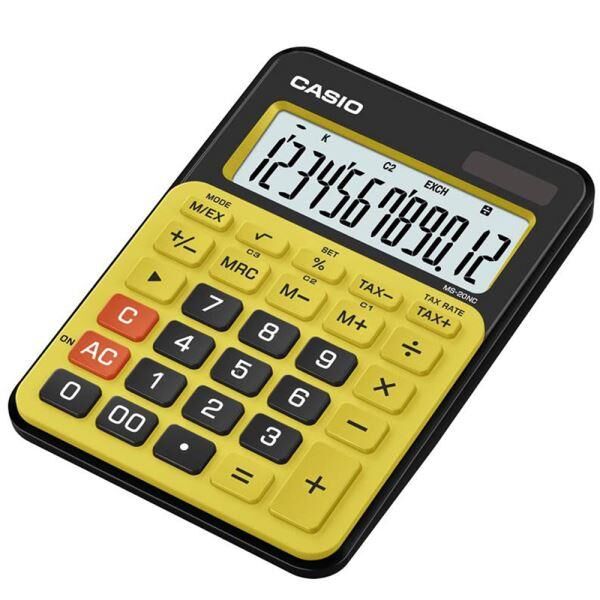CASIO HESAP MAKINESI MASA USTU MS-20UC-NC 12H SA-S