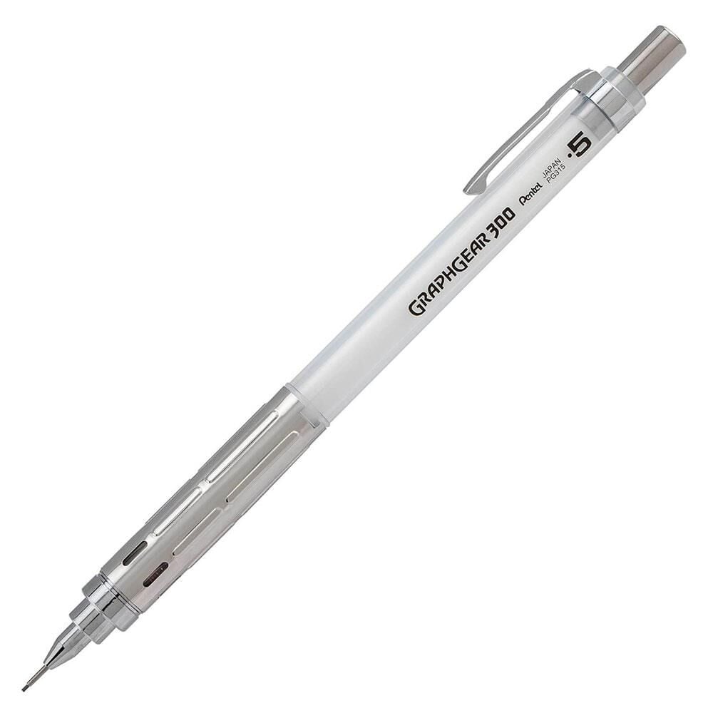 PENTEL TEKNIK CIZIM KALEMI GEAR300 05MM BEYAZ