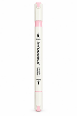 SERVE DOUBLE AKRILIK MARKOR PUDRA PEMBE R144