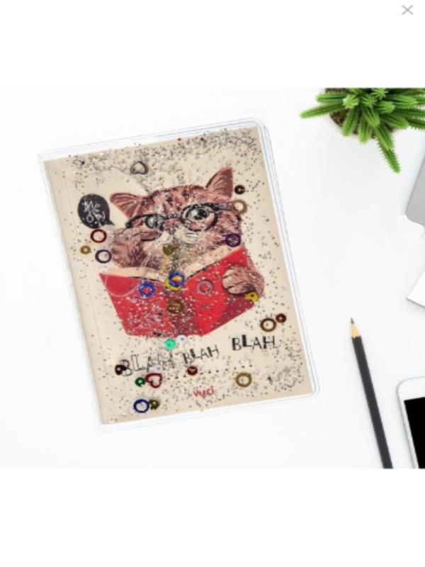 VUKI SULU KAPAKLI MINI DEFTER KEDI VK-0108-06