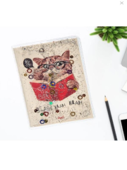 VUKI SULU KAPAKLI MINI DEFTER KEDI VK-0108-06