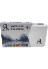 Mona Lisa Profesyonel Sulu Boya Seti – 18 Renk MW18