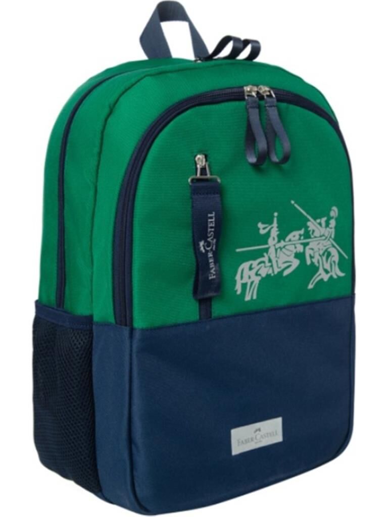 FABER DUO SIRT CANTASI YESIL MAVI