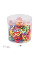 3A RENKLI AMBALAJ LASTIGI PLASTIK KUTU 20gr (1441)