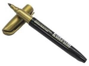 MONAMI DAVETIYE KALEMI METALIK ALTIN MARKOR 1.7mm