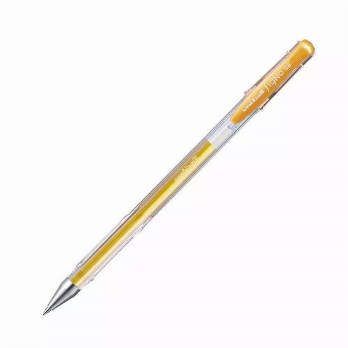UNI JEL KALEM SIGNO NEEDLE 0.38 ALTIN SARI (151ND)