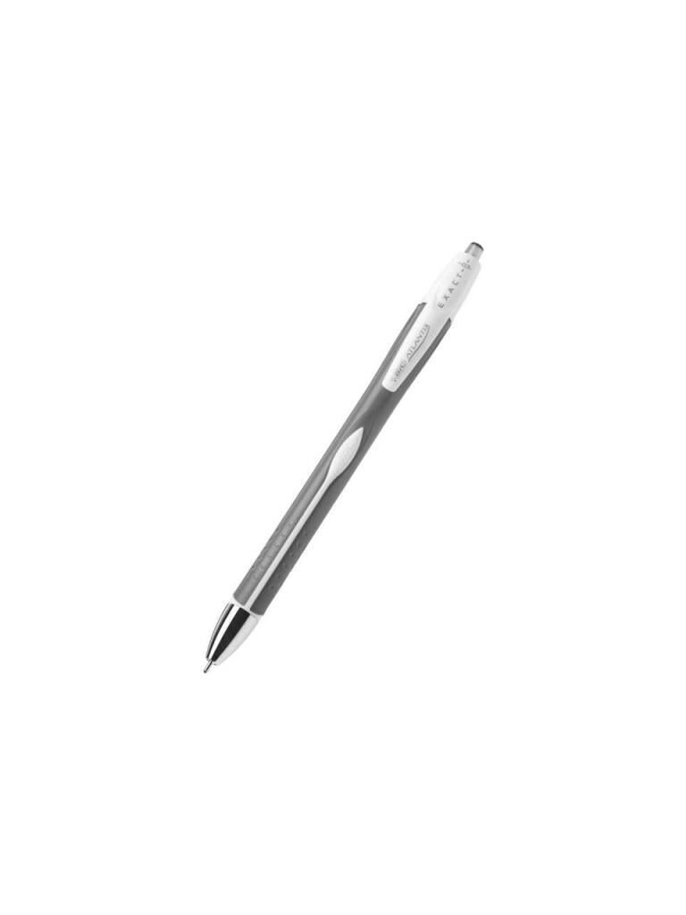 BIC ATLANTIS CLASSIC SIYAH BASMALI TUKENMEZ KALEM