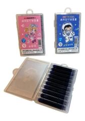 Chren Dolma Kalem Kartuşu Mavi 10’lu Blister (DK10 / CR-200E Uyumlu)