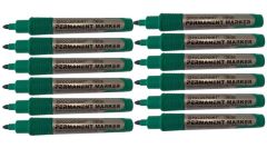 FOCUSPOINT PERMANENT MARKER YESIL 12 LI (TM 139)