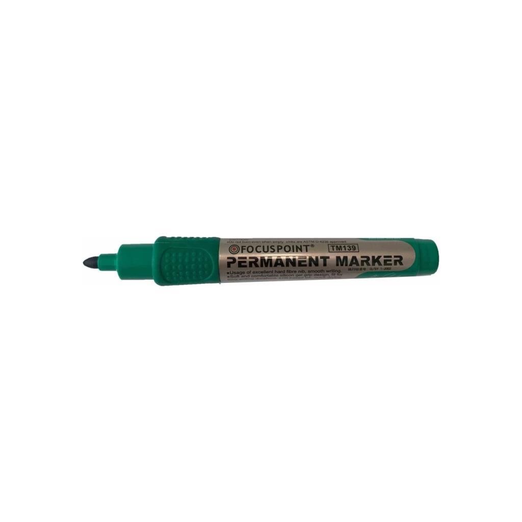 FOCUSPOINT PERMANENT MARKER YESIL (TM 139)