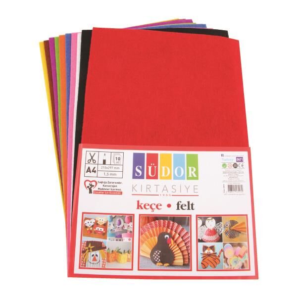 SUDOR PIN KECE  KARISIK 10 LU 20X30CM 180GR (SK37)