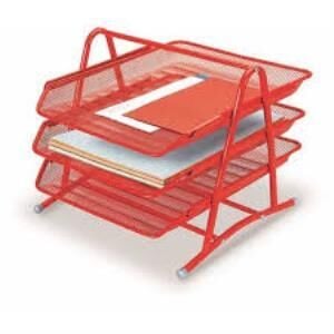 MAS EVRAK RAFI PERFORELI 3 LU 523 KIRMIZI